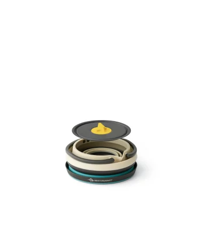 Сгъваем комплект прибори Sea To Summit Frontier Ultralight Collapsible Kettle Cook Set - 3 piece
