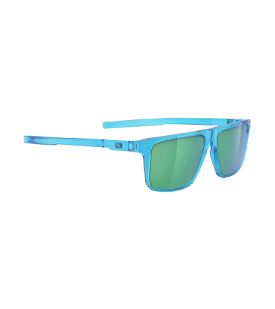 Rudy Project Sunglasses Stellar Crystal Azure - Multilaser Green