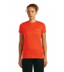 Icebreaker Women's 150 Tech Lite T-Shirt IB Wordmark